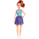 Barbie Fashionistas with Red Hair Wearing Sporty B Jersey