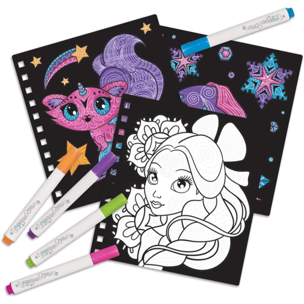 Nebulous Stars Small Creative Book Magic Pattern Velvet