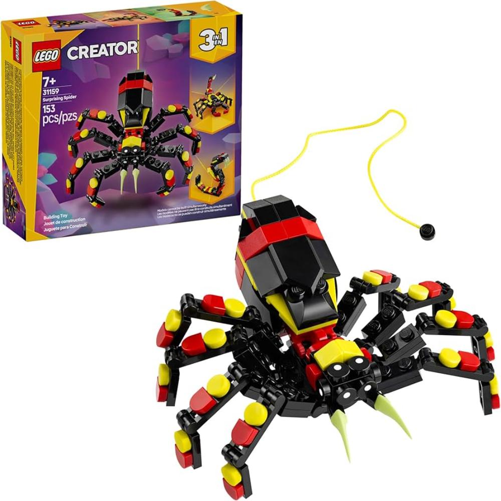 LEGO Creator 3in1 Wild Animals: Surprising Spider Toy Playset