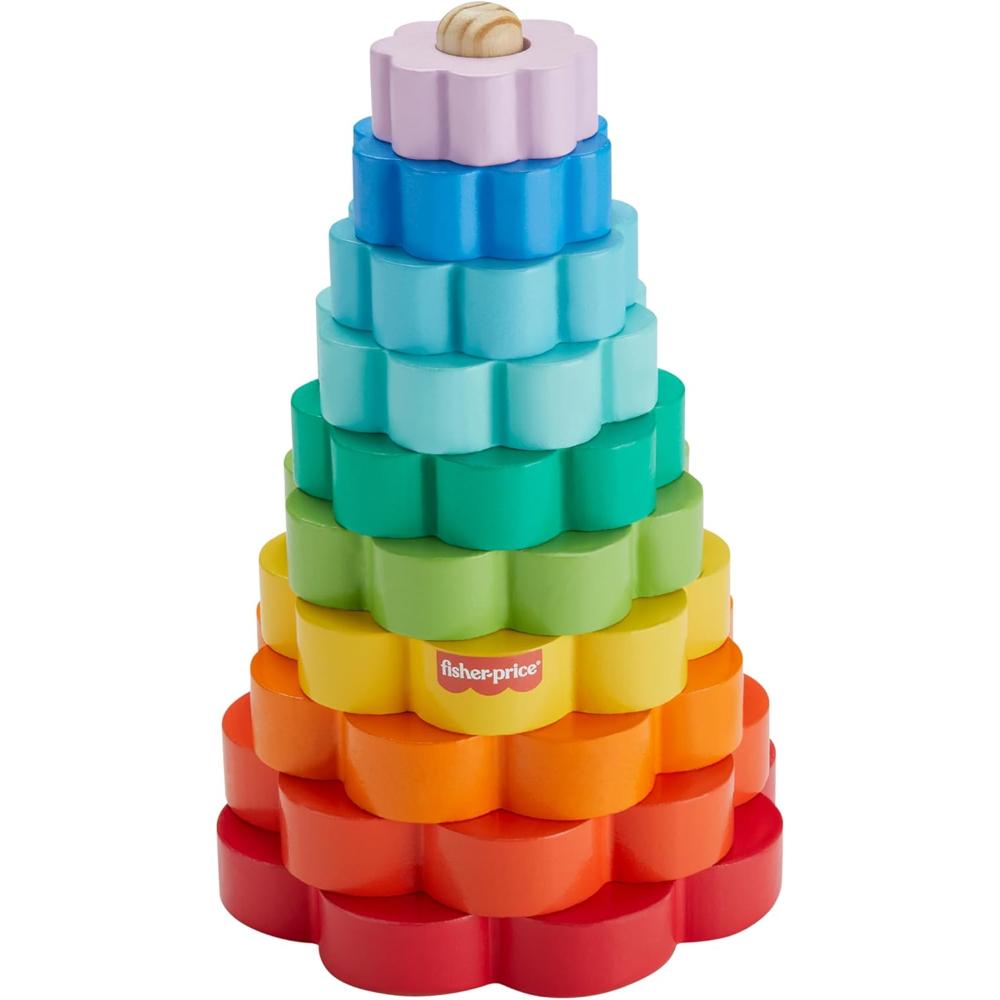 Fisher-Price Wooden Ring Stacker