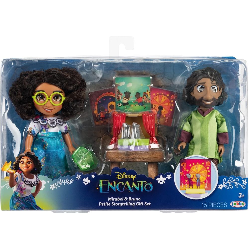 Jakks Pacific - Disney Encanto Mirabel & Bruno Petite Story Telling Gift Set