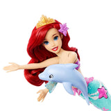 Disney Princess Ariel Swimming Mermaid Fashion Doll with Dolphin