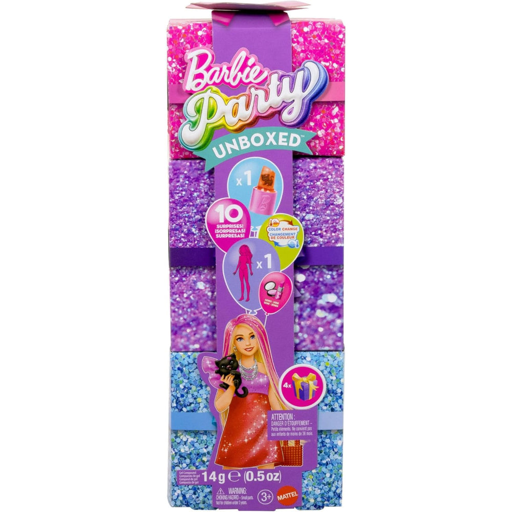 Barbie Party Unboxed Glam Party Series Red Sparkle Doll Barbie Party Unboxed Glam Party Series Red Sparkle Doll