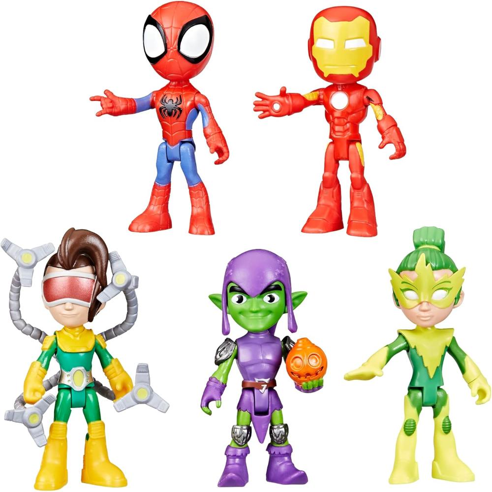 Spidey and His Amazing Friends Friends & Foes 4-Inch Pack