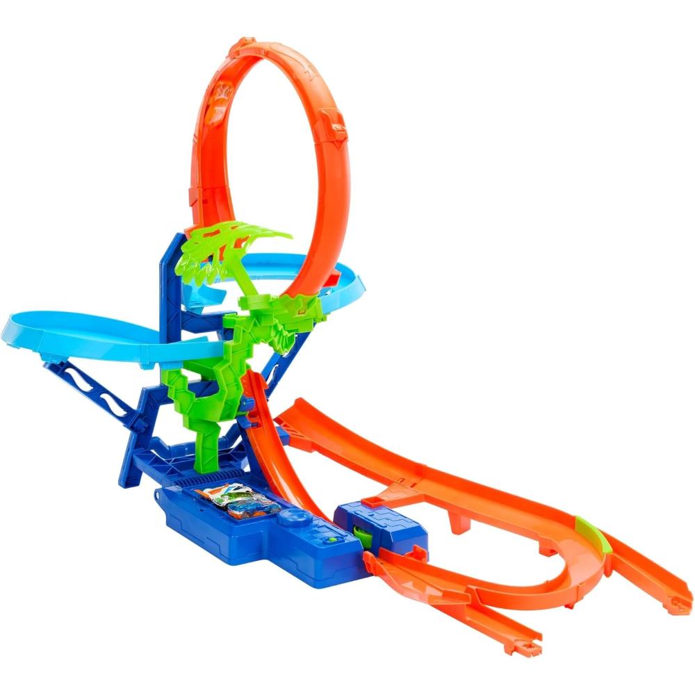 Hot Wheels Stunt Tracks Mid-AIr Crash Playset Hot Wheels Stunt Tracks Mid-AIr Crash Playset