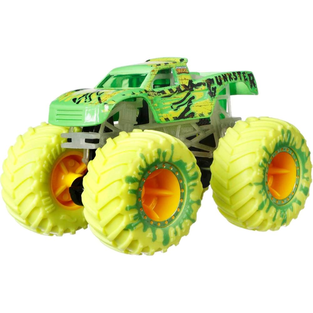 Hot Wheels Monster Trucks 1:64 10-Pack of Glow-in-the-Dark Hot Wheels Monster Trucks 1:64 10-Pack of Glow-in-the-Dark