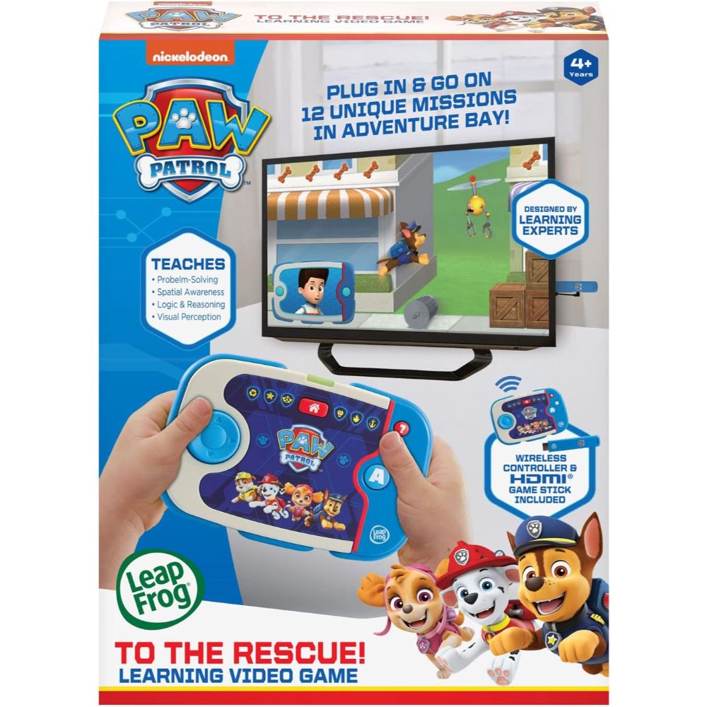 Leapfrog Paw Patrol To The Rescue Learning Video Game