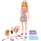 Barbie Walk Wheel Pet Playset