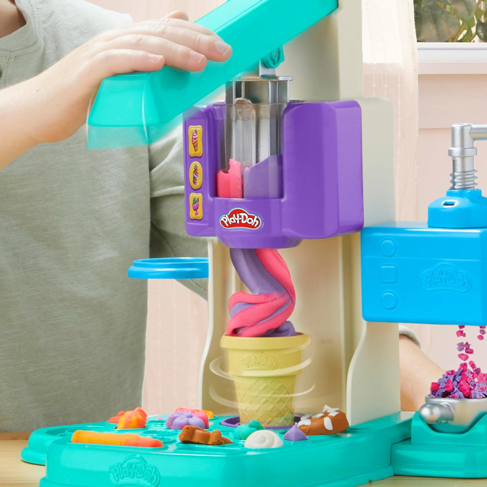 Play-Doh Rainbow Swirl Ice Cream Playset Play-Doh Rainbow Swirl Ice Cream Playset