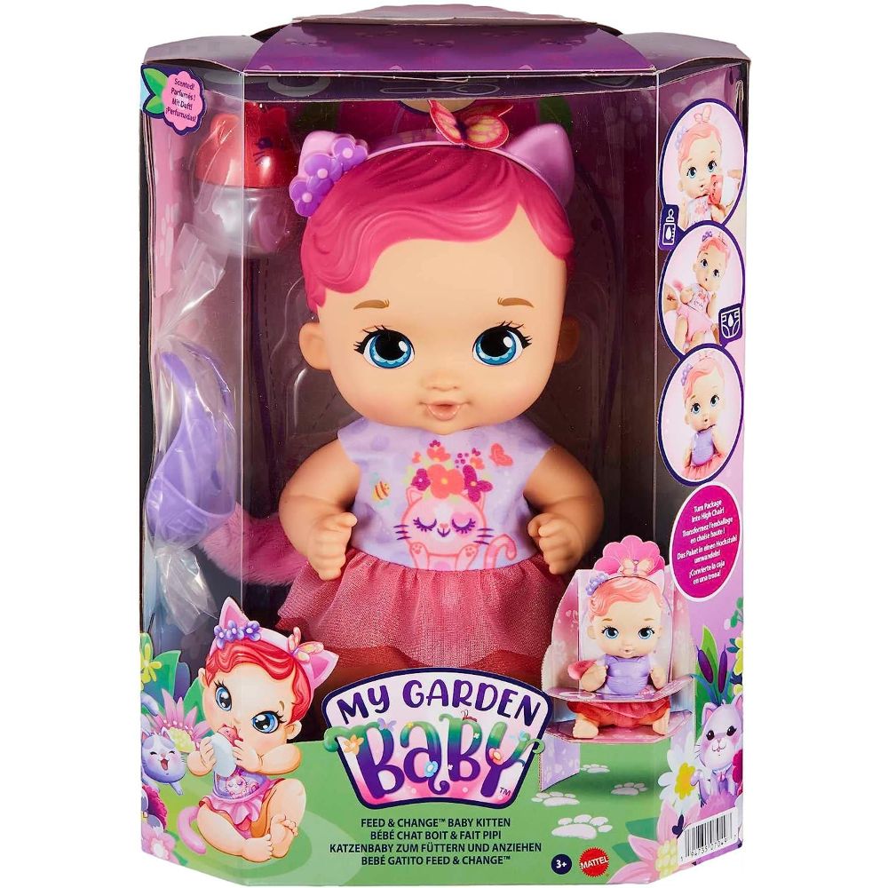 My Garden Baby - Feed & Change Baby Kitten