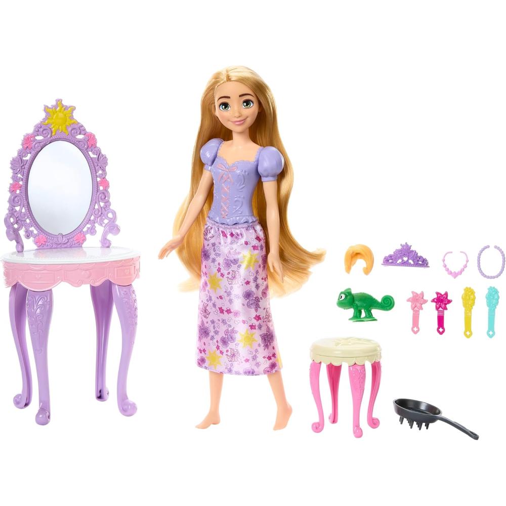 Disney Princess Rapunzel Doll with Vanity Set Disney Princess Rapunzel Doll with Vanity Set