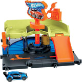 Hot Wheels City Downtown Express Car Wash Playset
