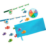 Melissa & Doug - Catch & Count Wooden Fishing Game With 2 Magnetic Rods