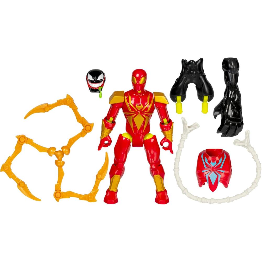 MixMashers Marvel Spider-Man Iron Spider Mix-&-Match Deluxe Figure