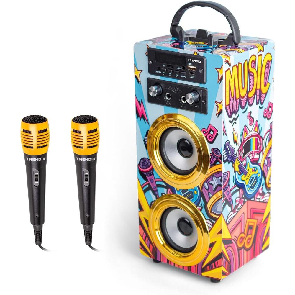 Trendix Karaoke Speaker Set Golden Star