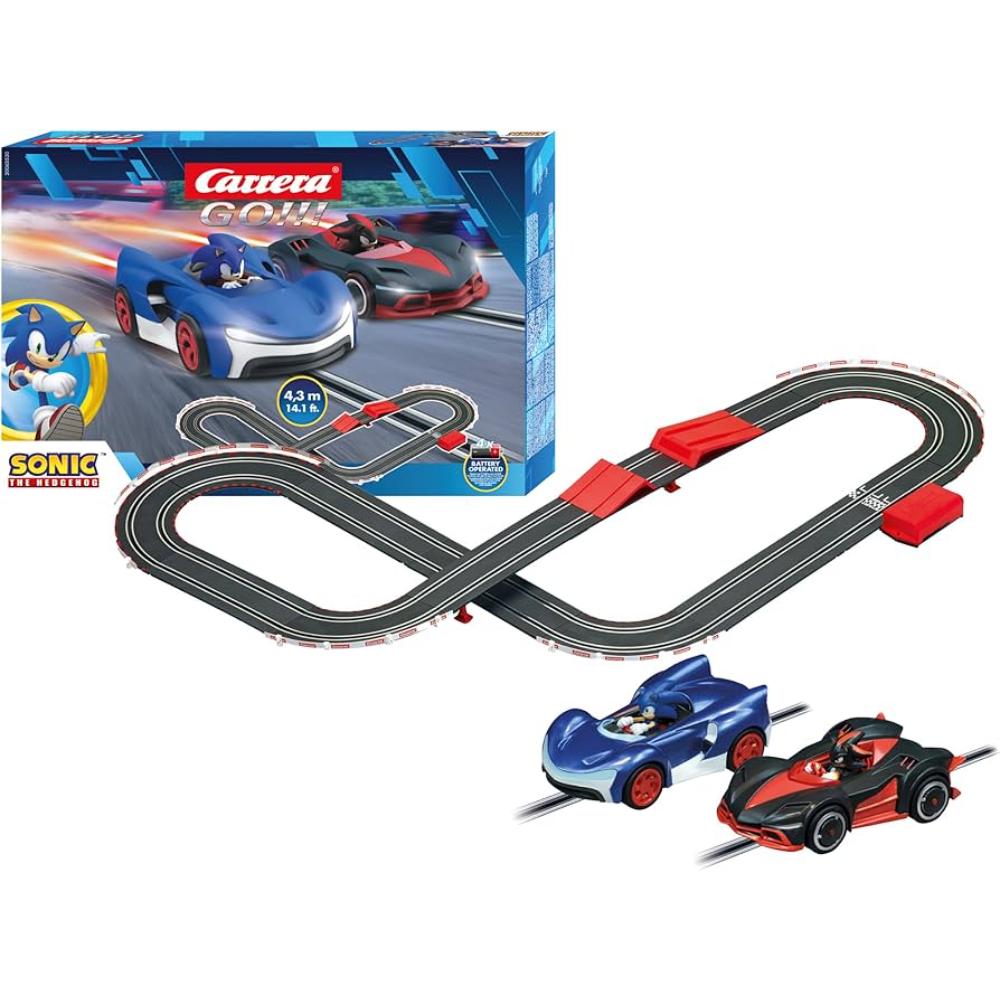 Carrera GO!!! B/O Sonic The Hedgehog 4.3M Slot Racing Set