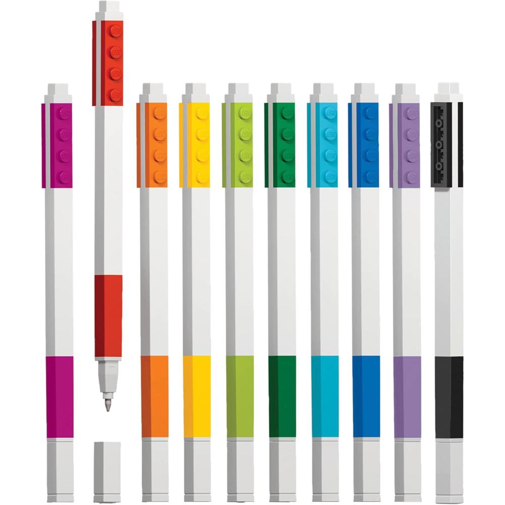 Lego IQ Gel Pens 10 pack