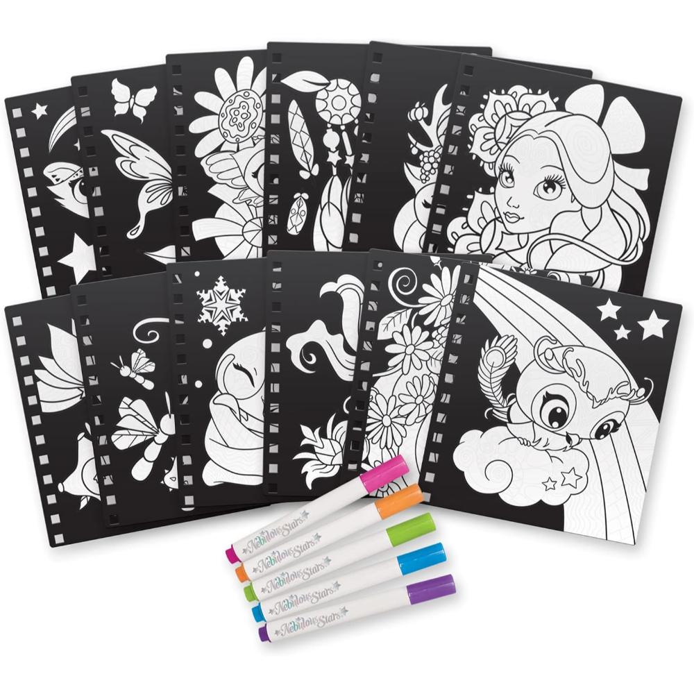 Nebulous Stars Small Creative Book Magic Pattern Velvet