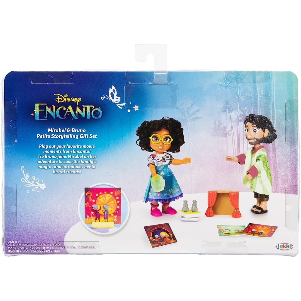 Jakks Pacific - Disney Encanto Mirabel & Bruno Petite Story Telling Gift Set