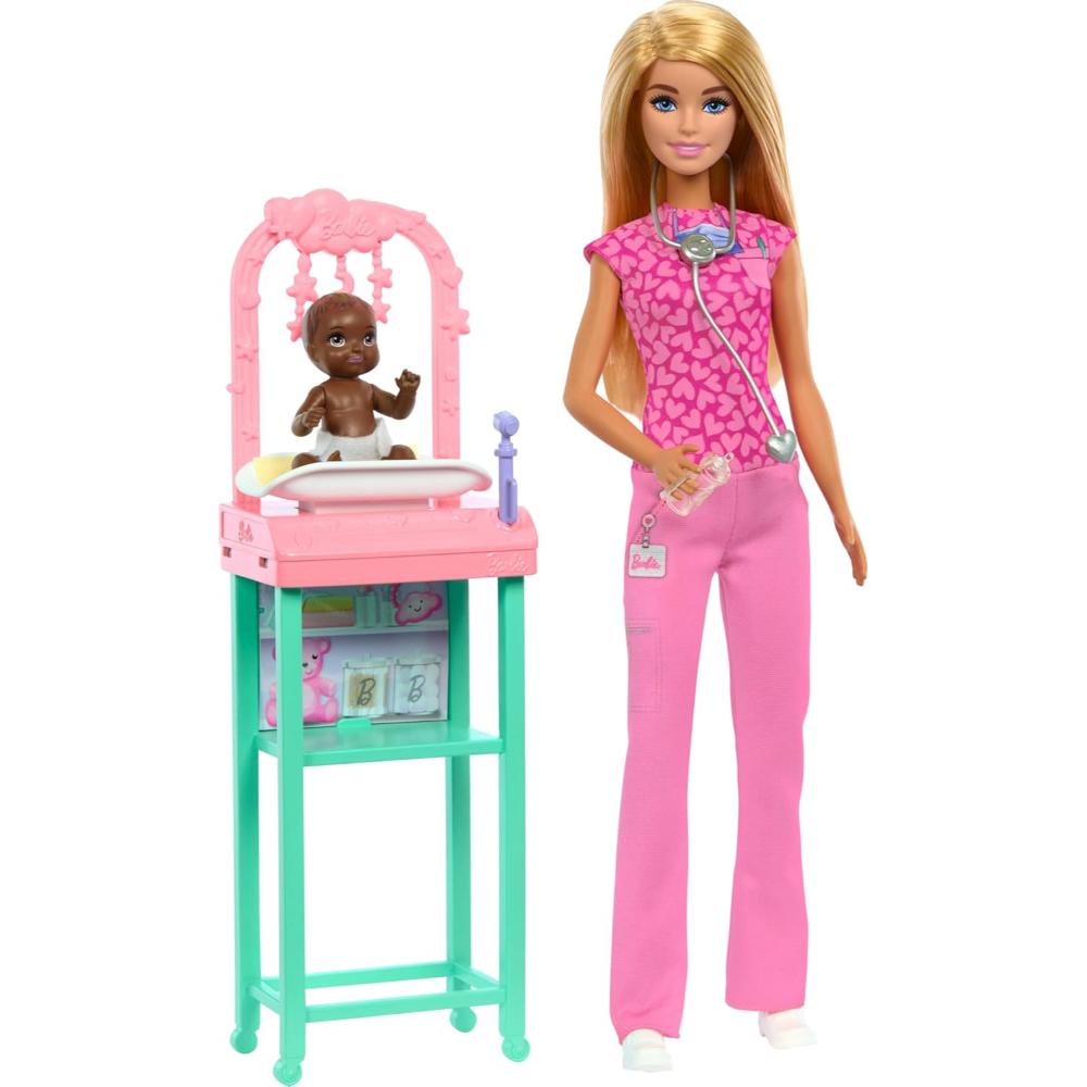 Barbie Baby Doctor with Blonde Fashion Doll Barbie Baby Doctor with Blonde Fashion Doll