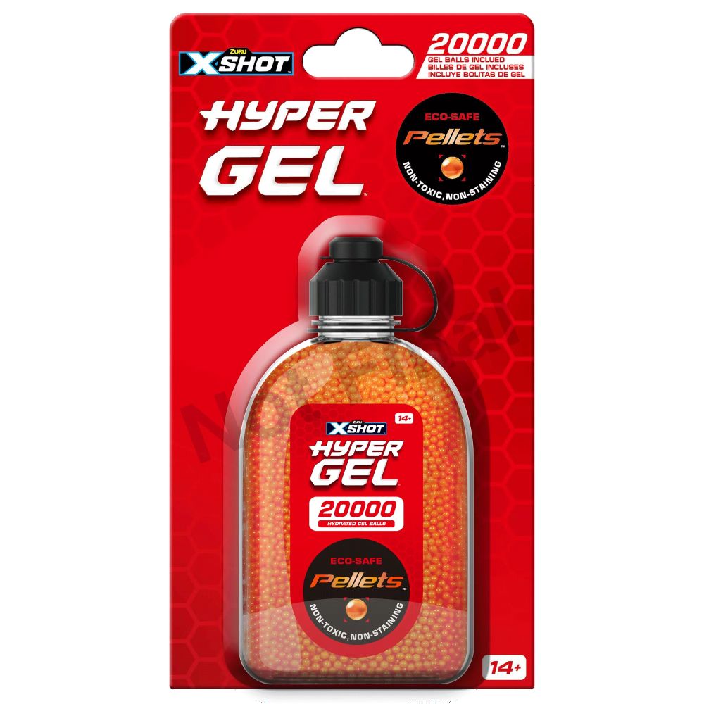 X-Shot Hyper Gel Pellets Refill Pack (20,000 Pieces) X-Shot Hyper Gel Pellets Refill Pack (20,000 Pieces)