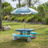 Sun & Fun Picnic Table with Umbrella™