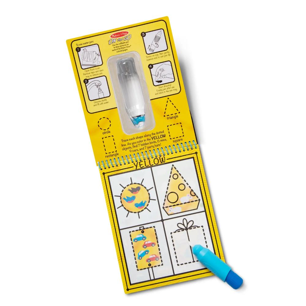 Melissa & Doug Water Wow! Water-Reveal Pad - Colors & Shapes
