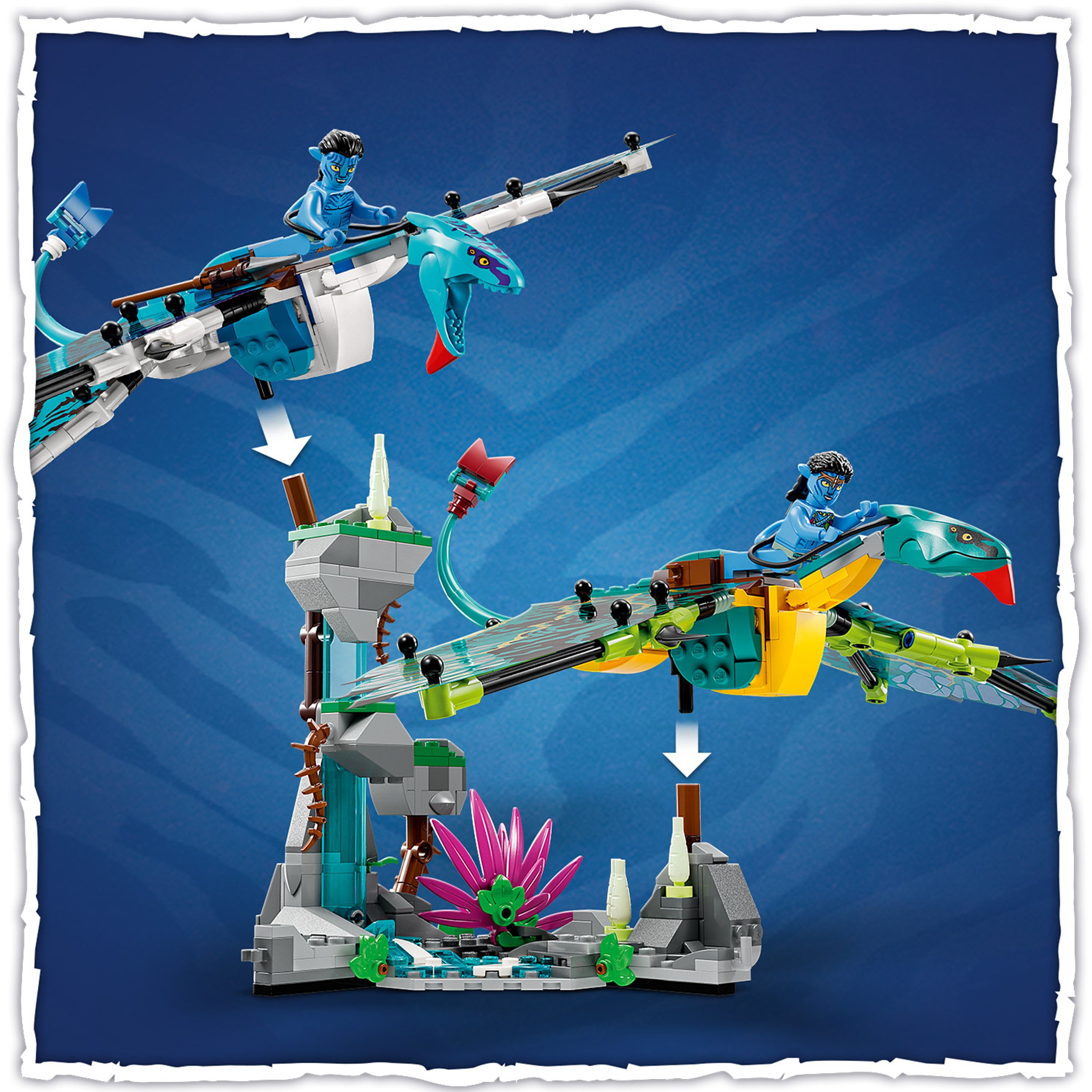 Lego Jake Neytiri First Banshee Lego Jake Neytiri First Banshee