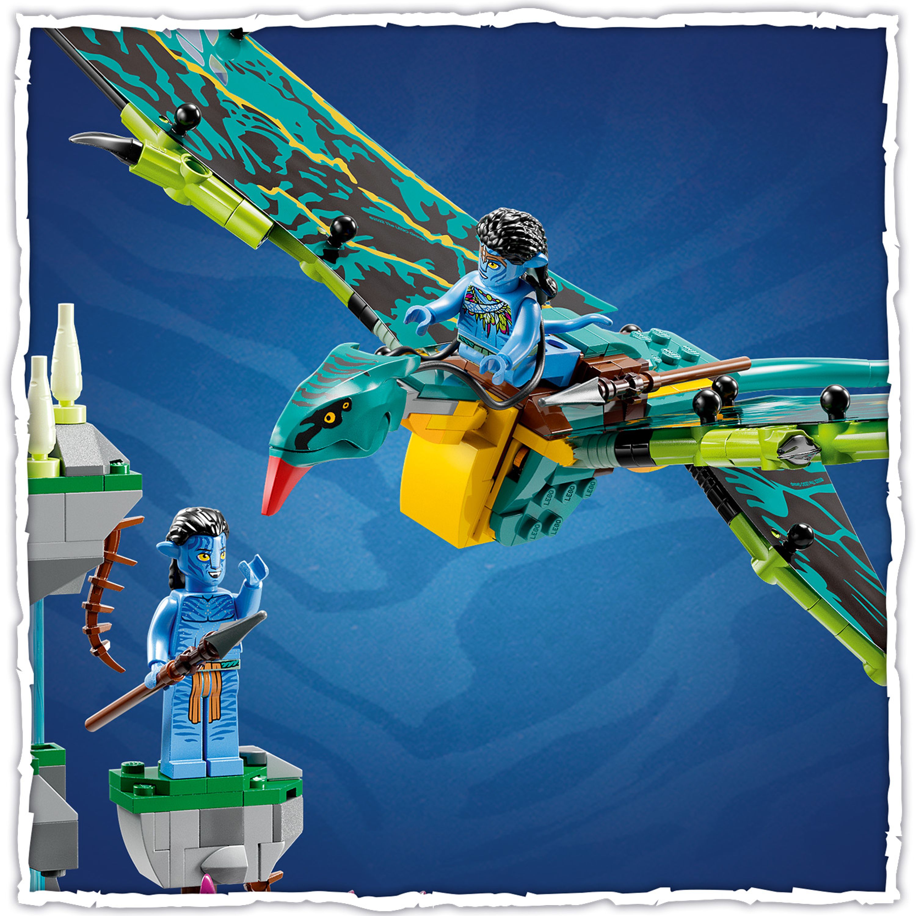 Lego Jake Neytiri First Banshee Lego Jake Neytiri First Banshee
