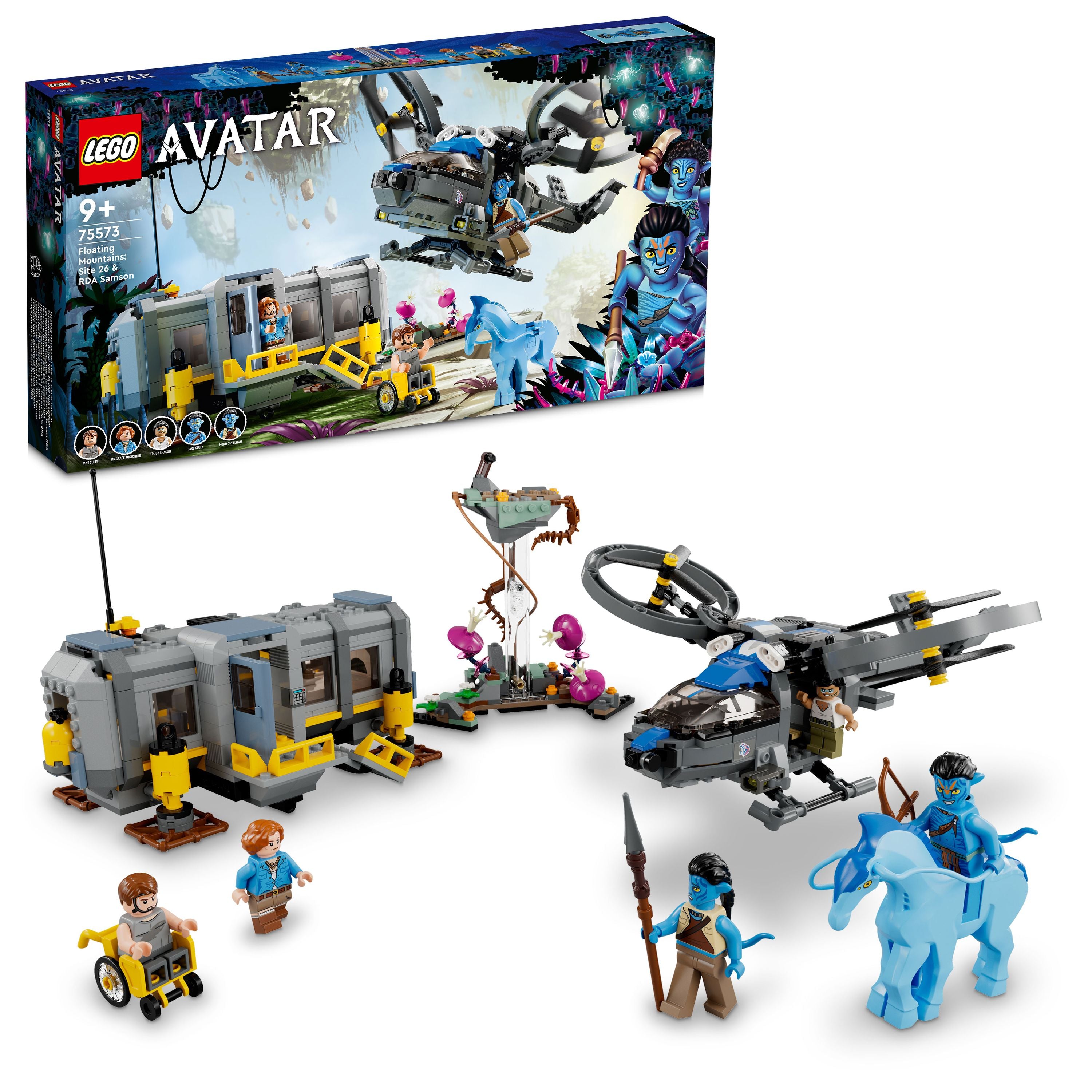 Lego Floating Mountain Site