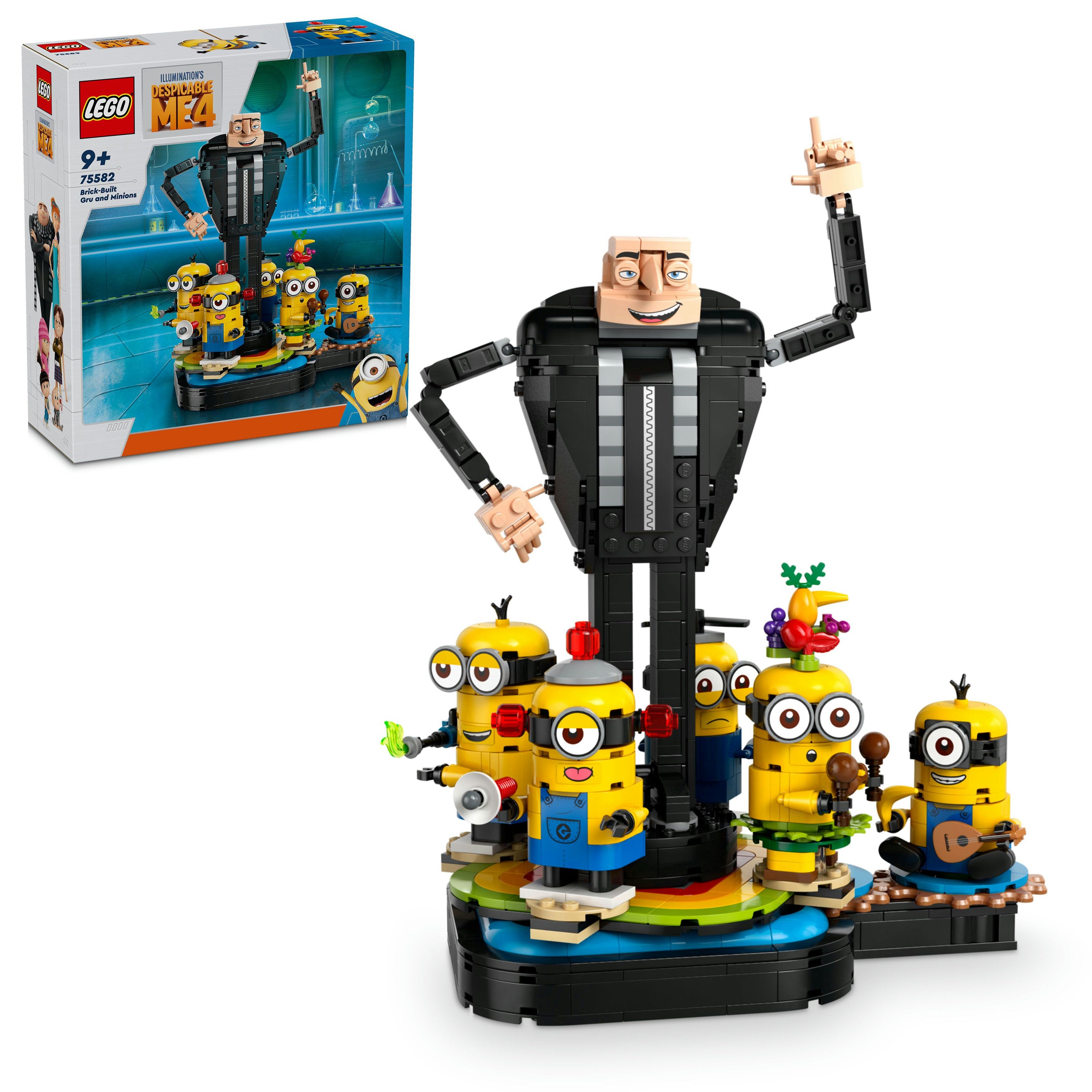 Lego Brick Built Gru Minions