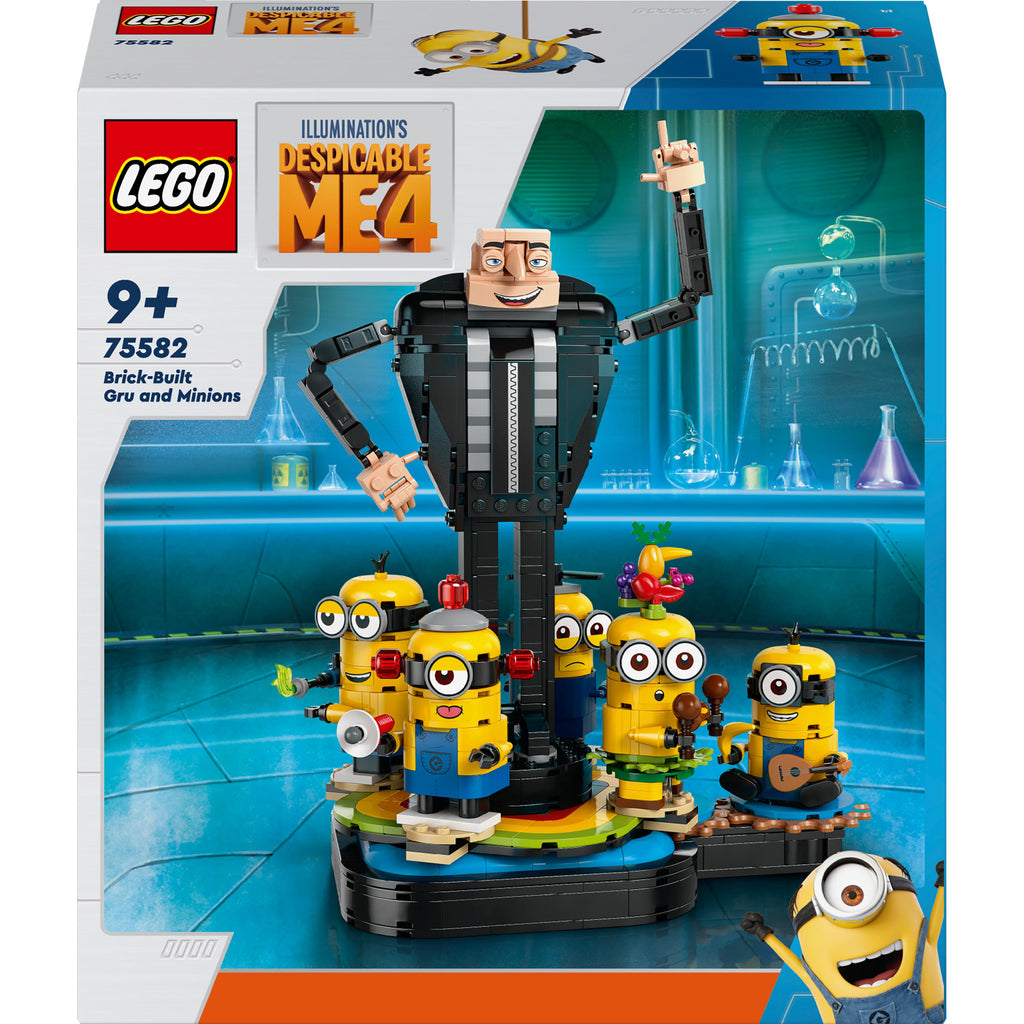 Lego Brick Built Gru Minions