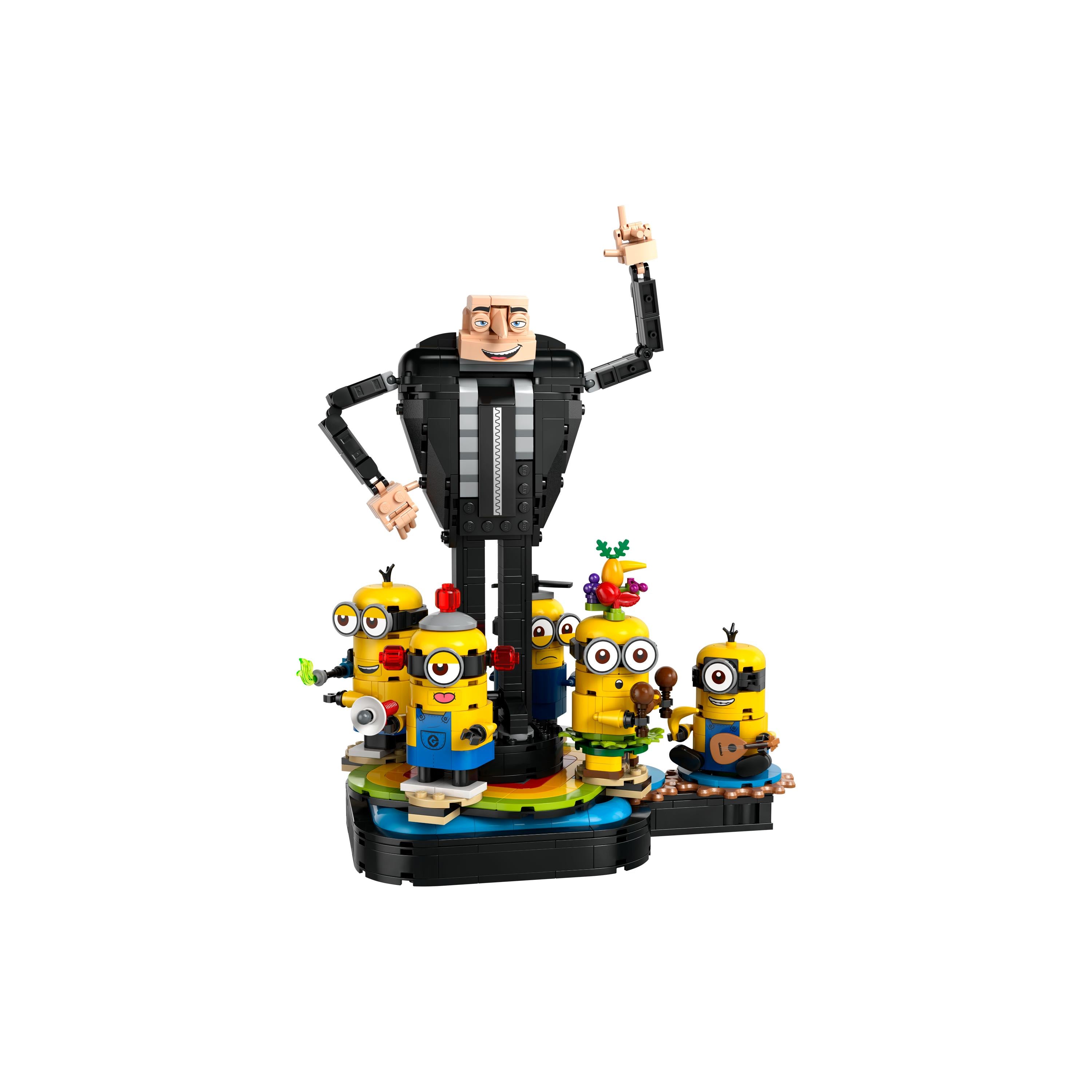 Lego Brick Built Gru Minions