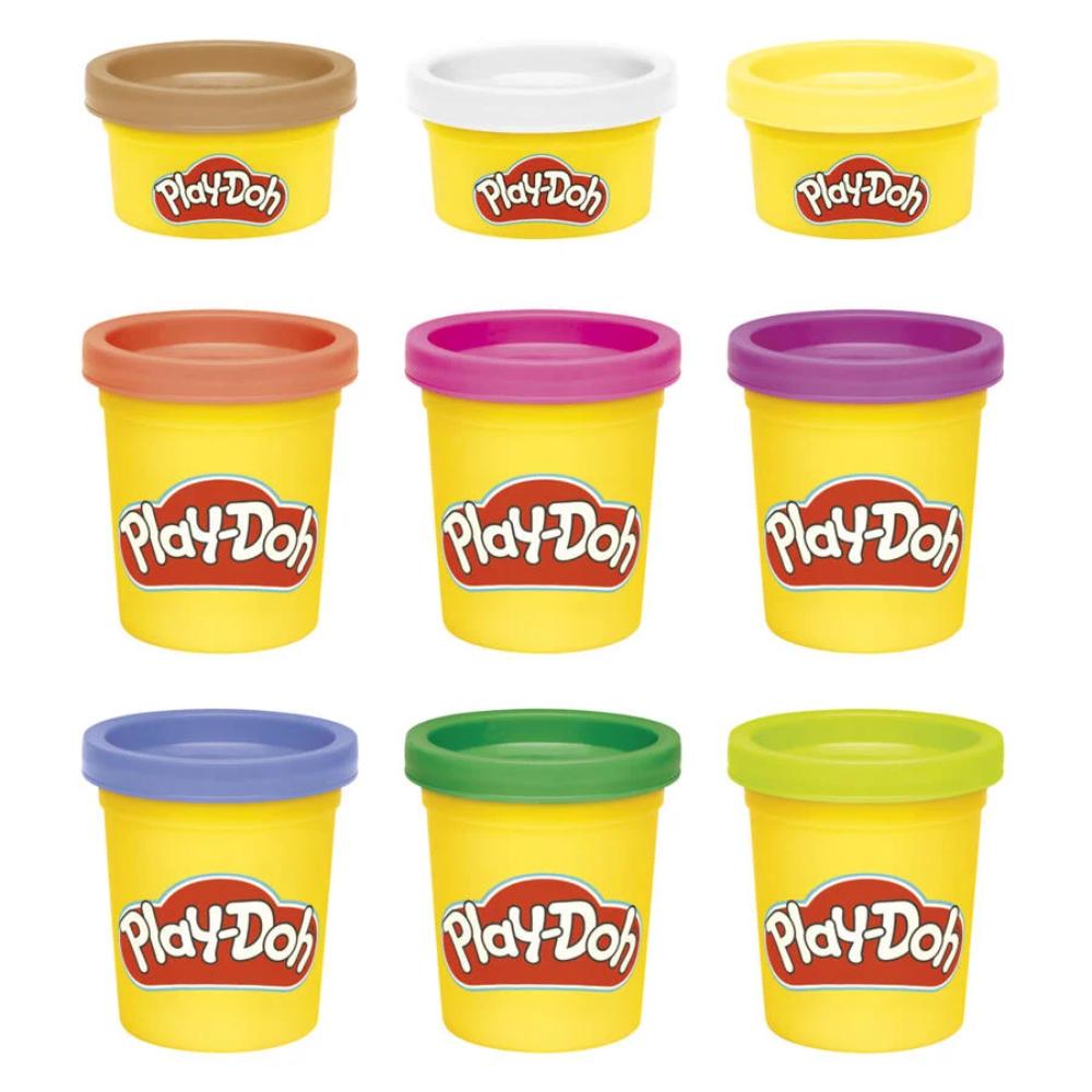 Play-Doh Colorful Compound Rainbow 9 pack