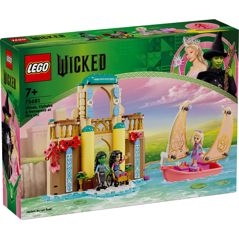LEGO® Wicked Glinda, Elphaba & Nessarose at Shiz University LEGO® Wicked Glinda, Elphaba & Nessarose at Shiz University