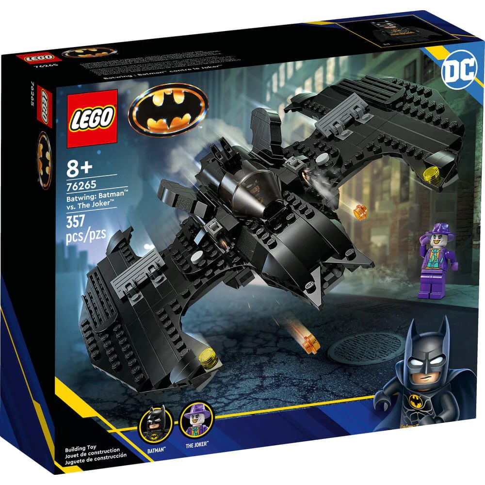 Lego DC Batwing: Batman™ vs. The Joker™ 76265 Building Toy Set (357 Pieces)