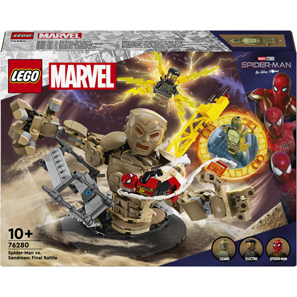 Lego Spider Man vs Sandman Final Battle Set