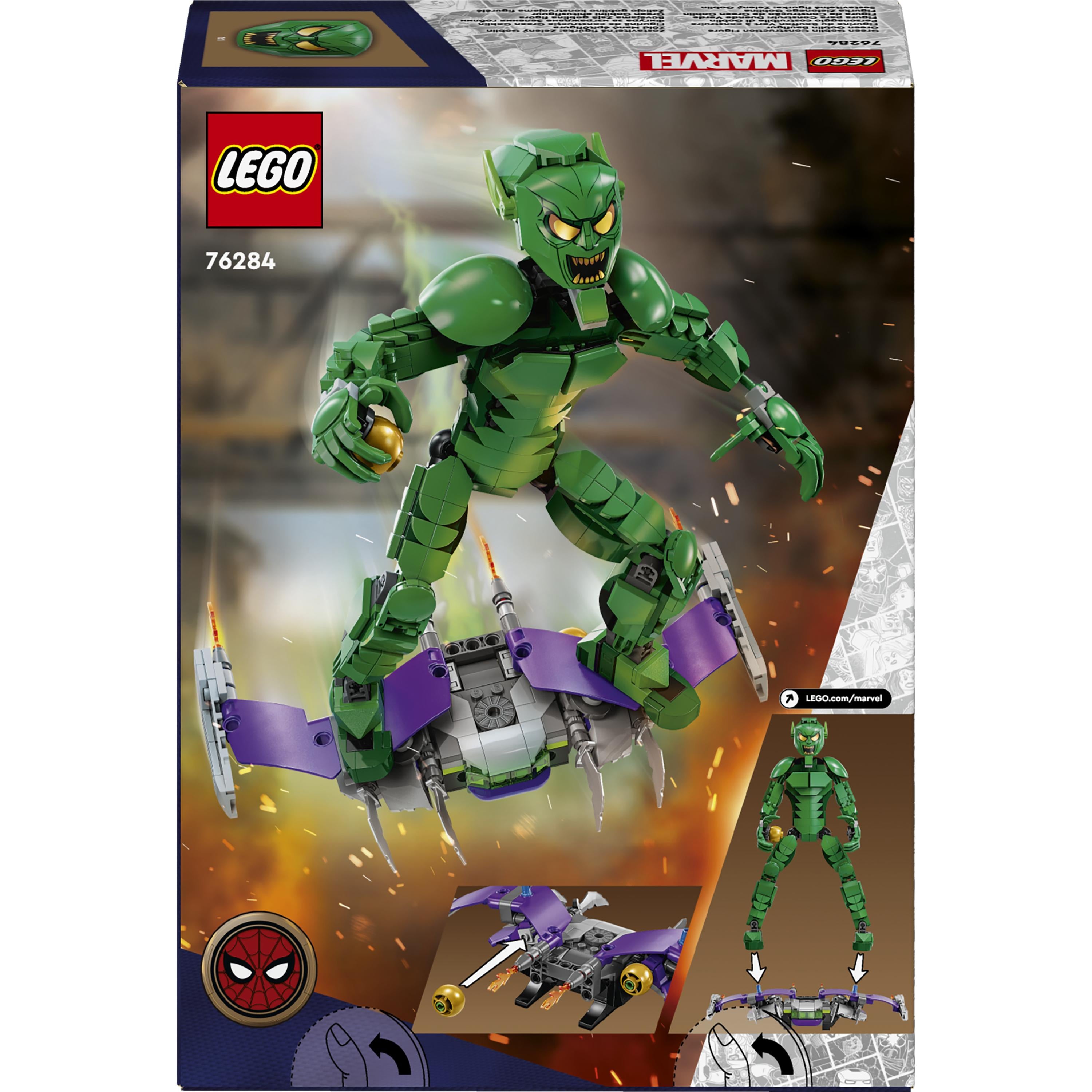 Lego Green Goblin Construction Figure – Toys4me, image size:3000x3000