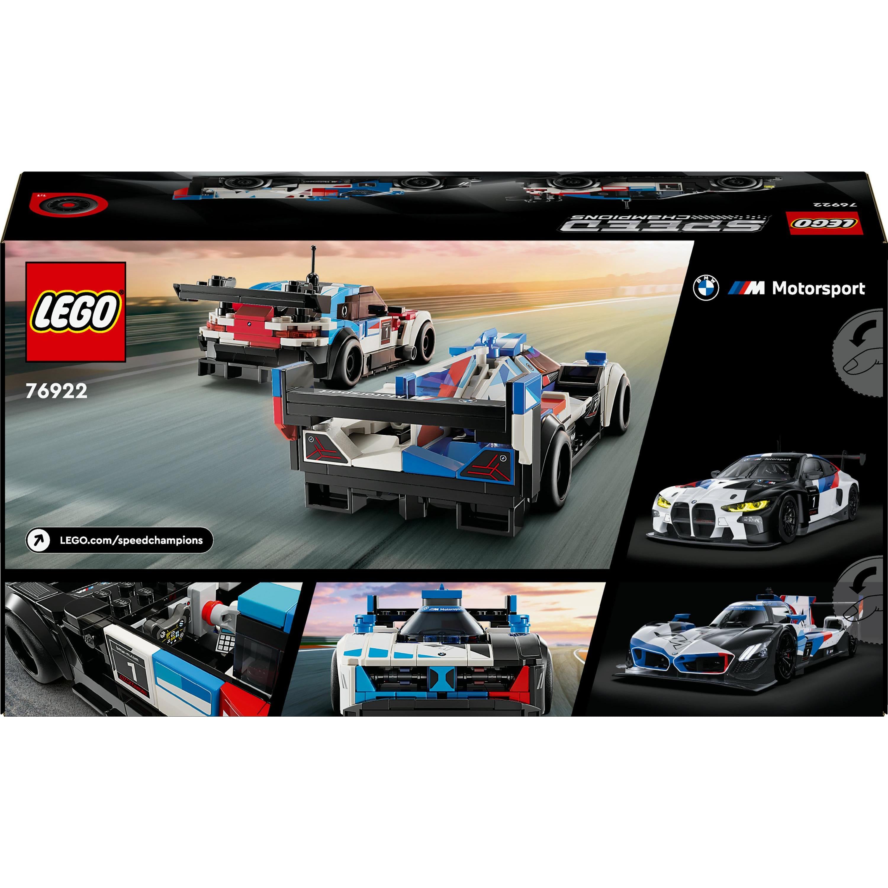 Lego BMW M Hybrid V8 Race Cars