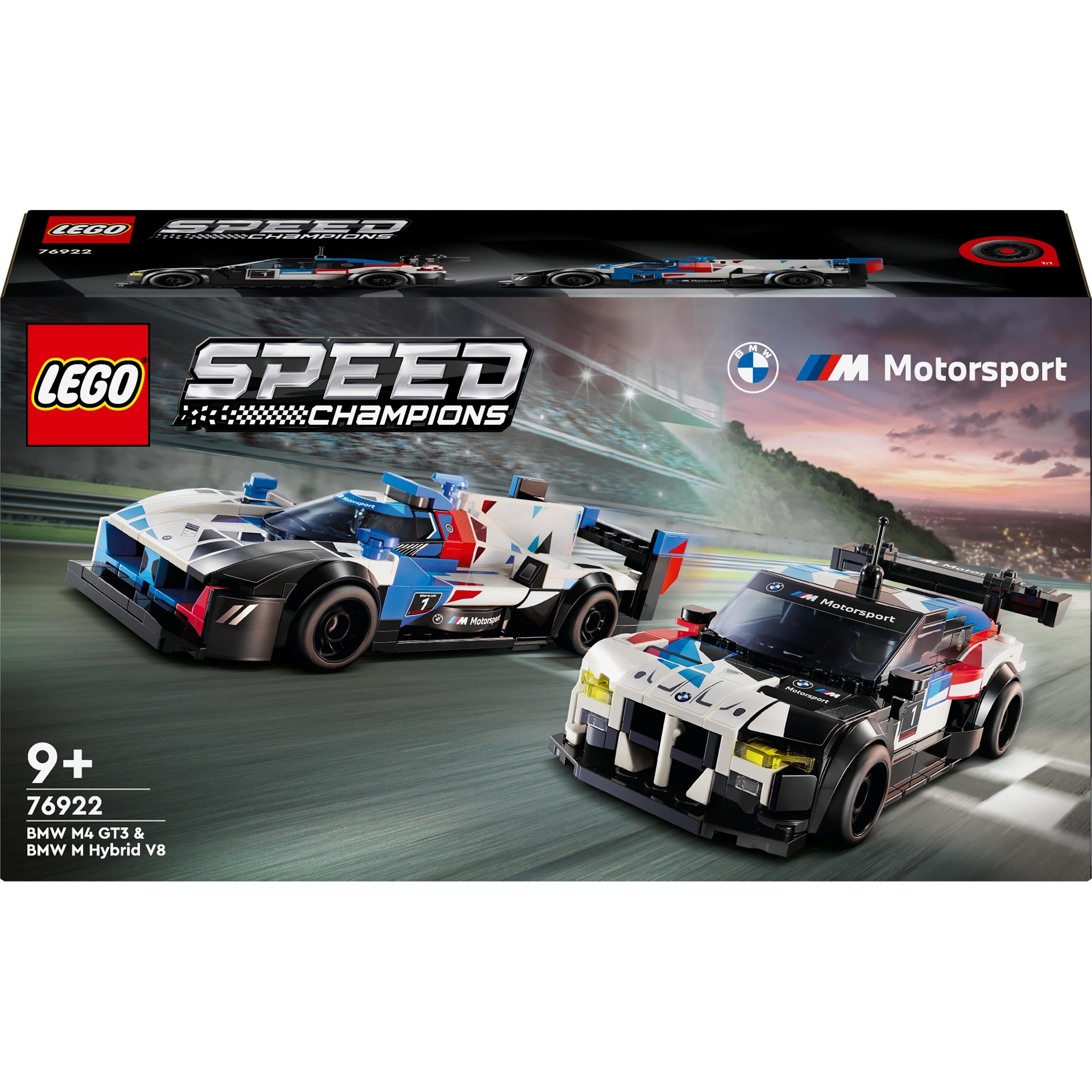 Lego BMW M Hybrid V8 Race Cars