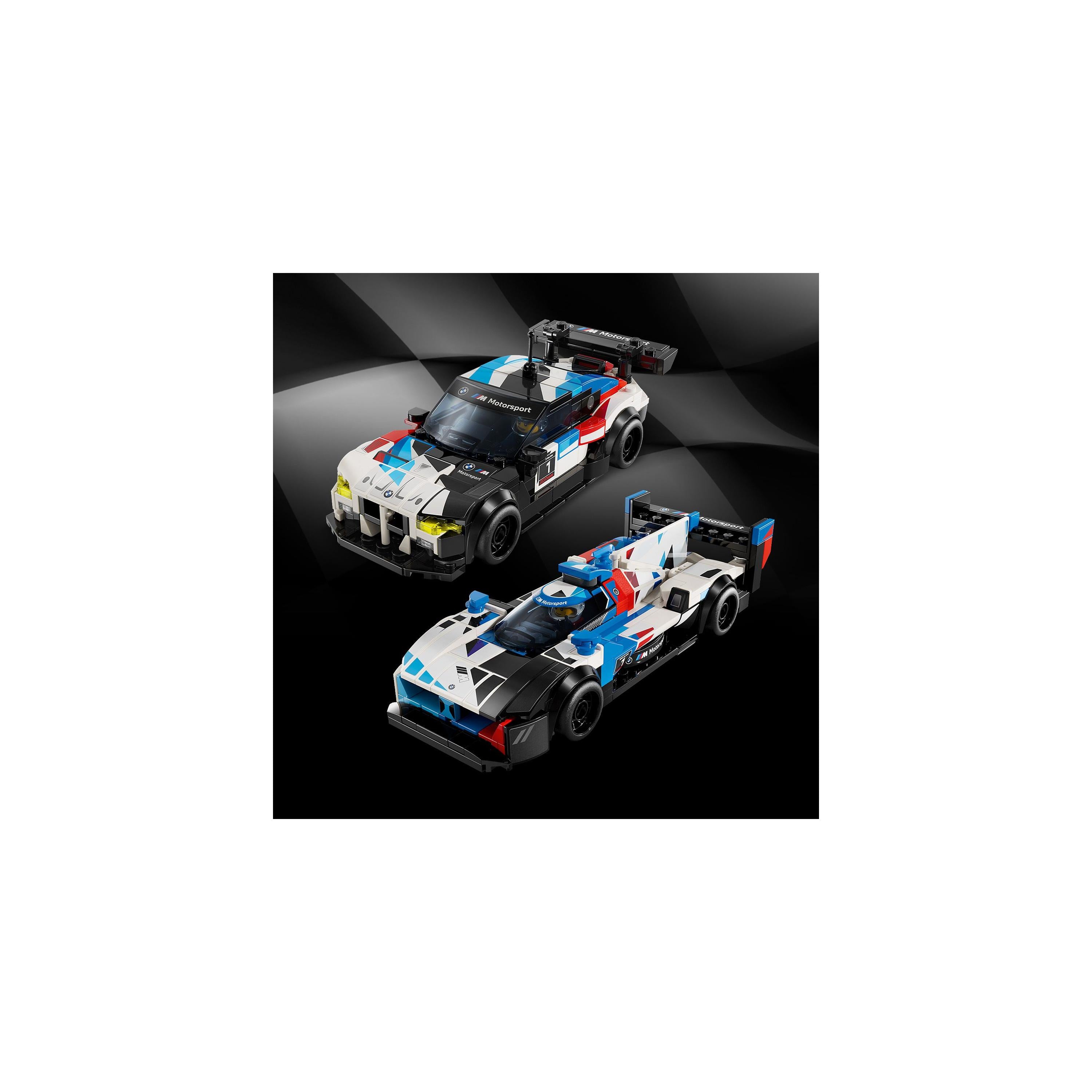 Lego BMW M Hybrid V8 Race Cars