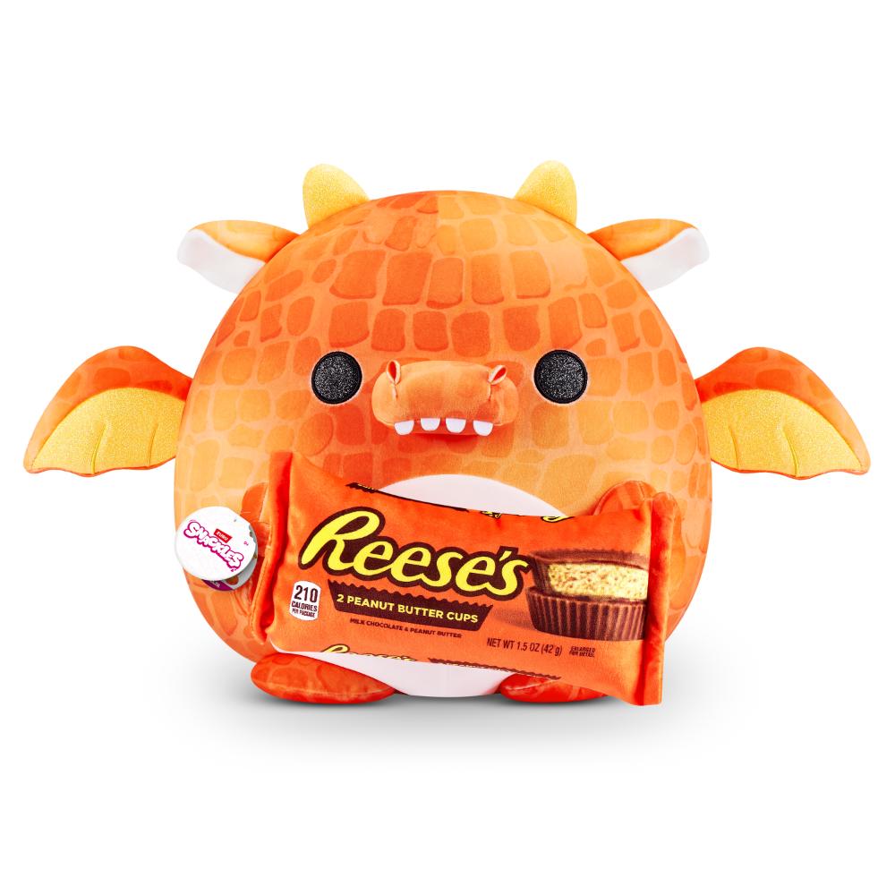 Snackles Medium Dragon Holding Plush Tabasco Red Pepper Sauce