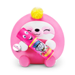 Scackles Snackles Medium - Sloth Holding Plush Bazooka Push Pop Strawberry