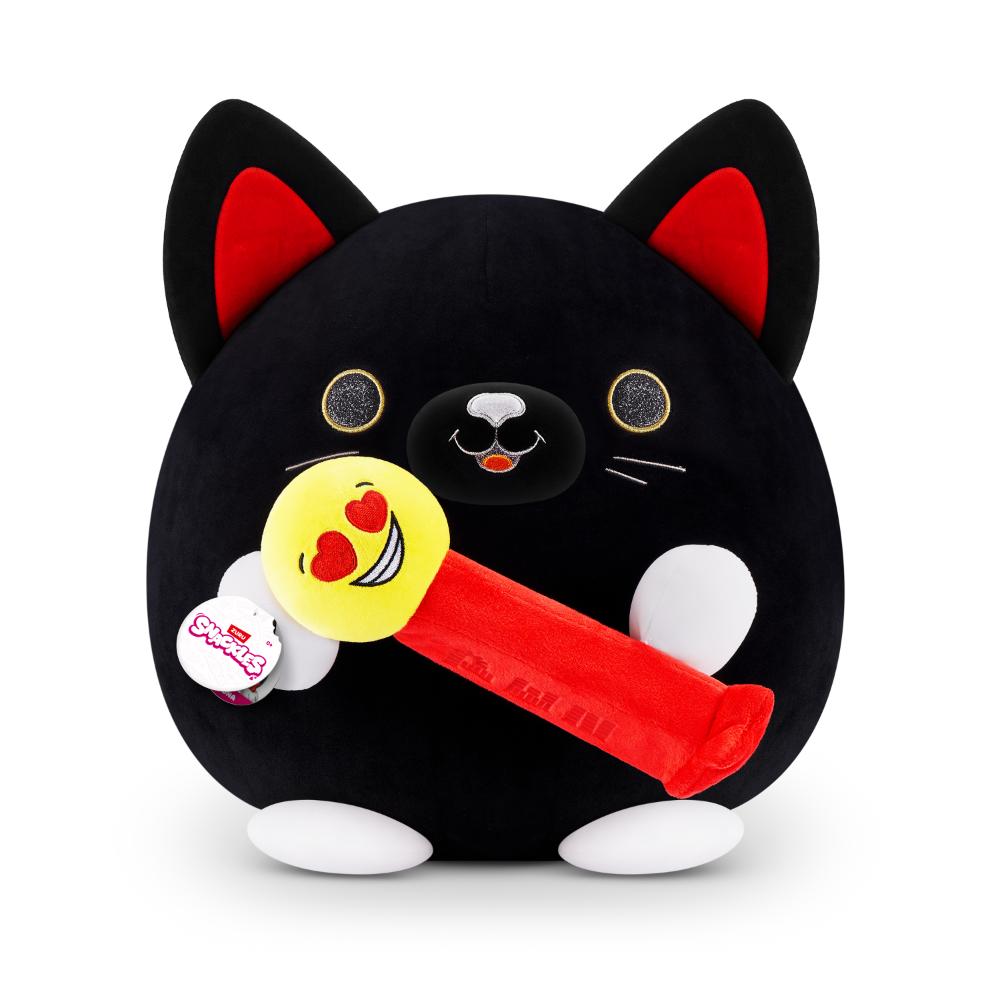 Snackles Snacklesint Series 1 Plush Medium Black Cat&P