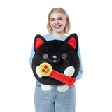 Snackles Snacklesint Series 1 Plush Medium Black Cat&P