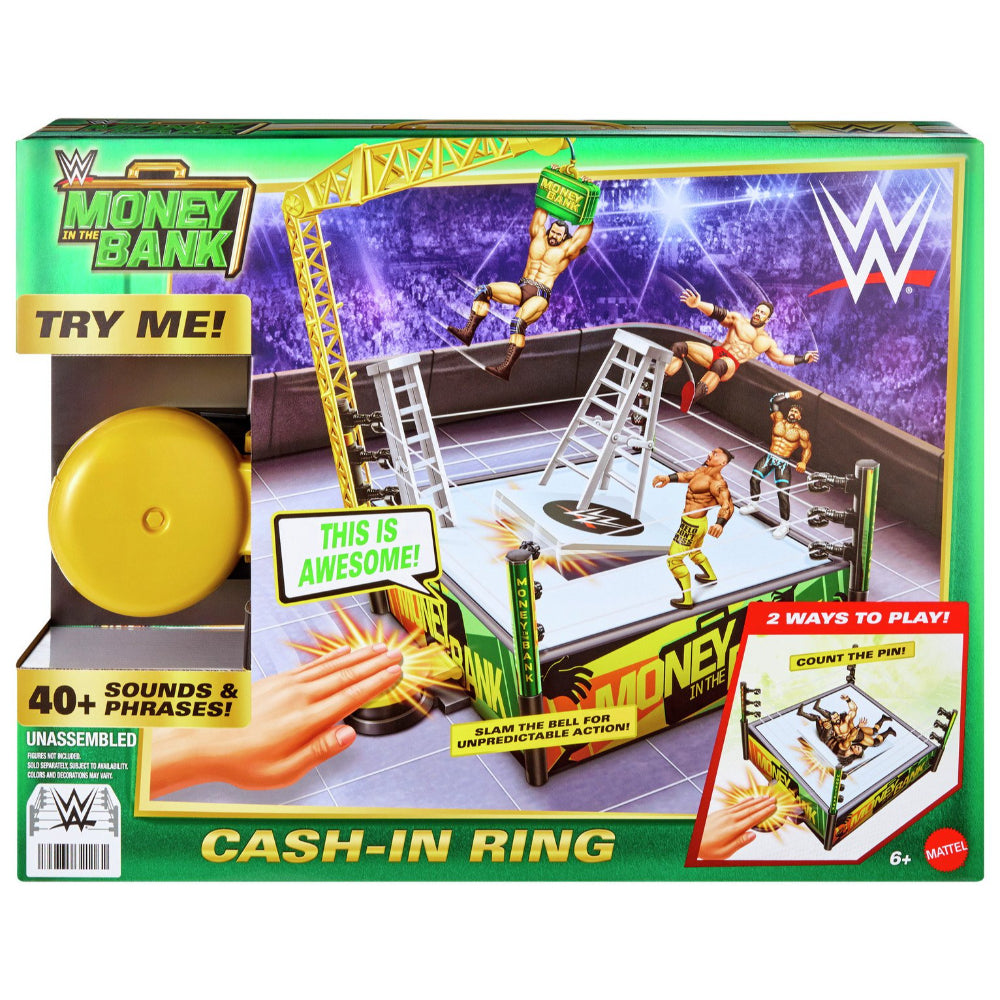 WWE Money In The Bank Cash-in Ring Playset