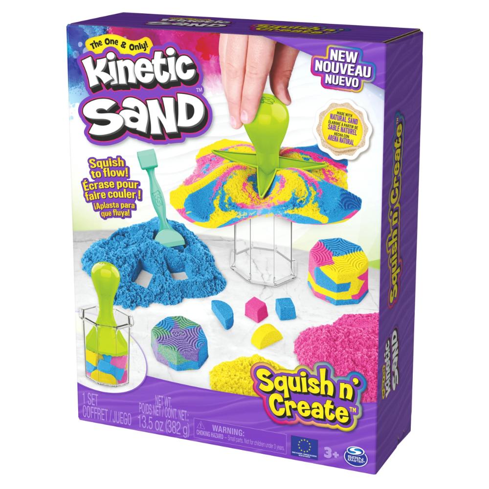 Kinetic Sand Squish Create Kinetic Sand Squish Create