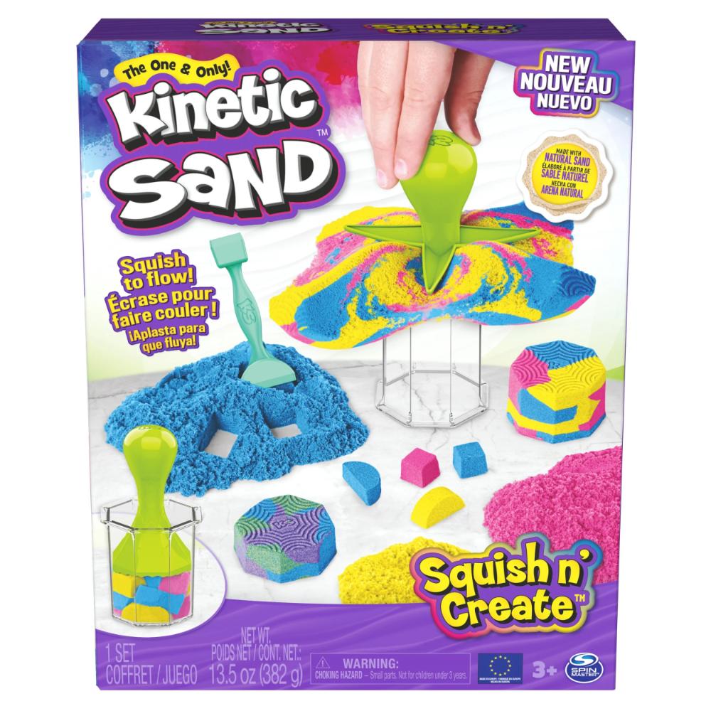 Kinetic Sand Squish Create Kinetic Sand Squish Create