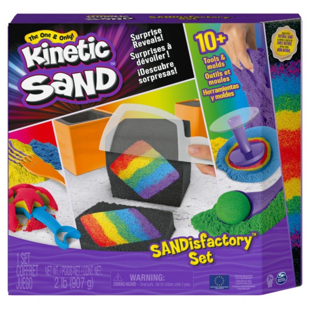 Kinetic Sand Sandisfactory Set 2Lbs Kinetic Sand Sandisfactory Set 2Lbs