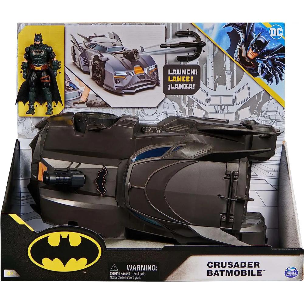 DC Batman Crusader Batmobile wFig 4